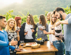 Brazos River Basin Winery Bus Tour & Italian Lunch